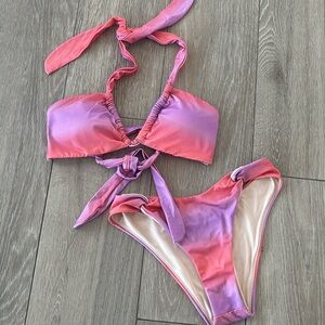NEW Pink and Purple Bikini Set
